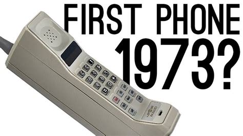 1st Mobile Phone Call Is Made April 3 1973
