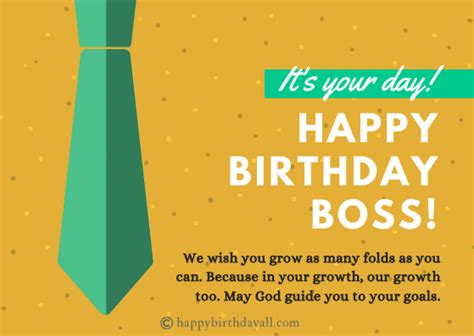 140 Birthday Wishes For Boss With Images