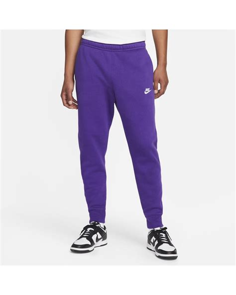Nike Sportswear Club Fleece Joggers In Purple For Men Lyst