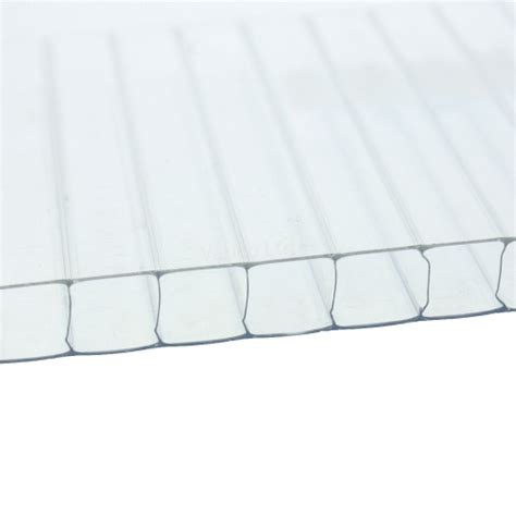 Twinwall Polycarbonate 10mm Thick Clear