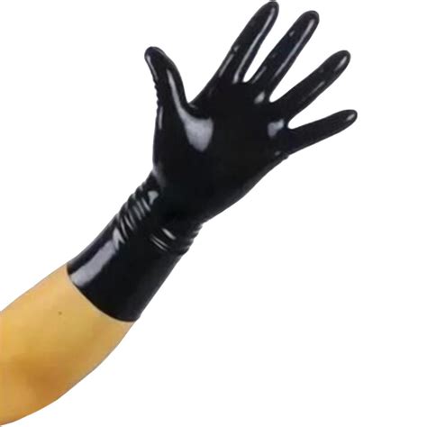 bodacious black rubber gloves laidtex
