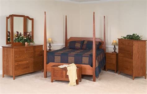 Sort by popularity sort by latest sort by price: Custom Shaker Bedroom Queen Cherry 7pcs by Customhandcraft ...