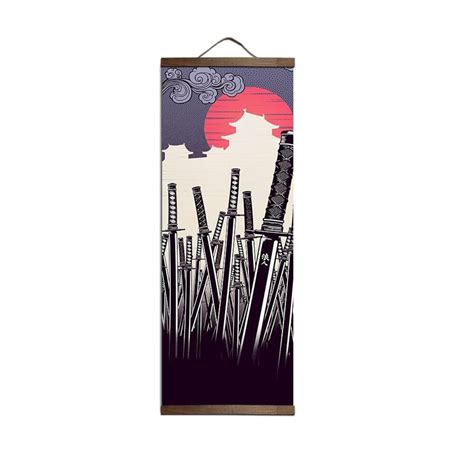 Decoration Painting Hanging Scroll Canvas Posters Wall Art Etsy