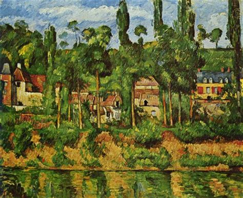 The Chateau De Medan C1880 Paul Cezanne