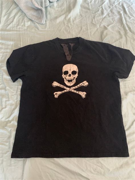 Vlone Skull Bones Tee Grailed