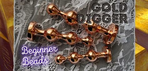 Gold Digger Set Review Anal Bead Plugs • Phallophile Reviews