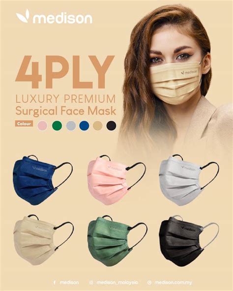Medison 4ply Adult Surgical Face Mask