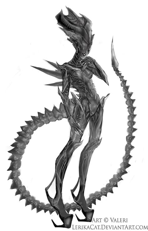 Alien Queen By Lerikacat On Deviantart Alien Art Xenomorph Alien Queen