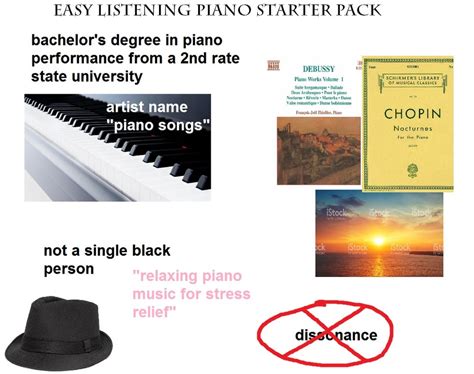 Easy Listening Piano Starter Pack Starterpacks