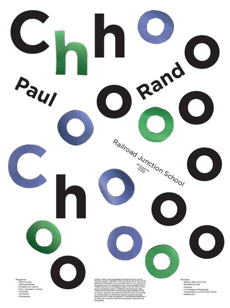 Paul Rand Poster Behance