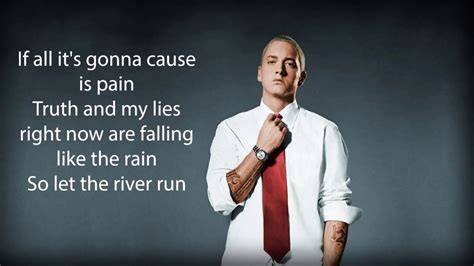 Eminem River Ft Ed Sheeran Lyrics Youtube