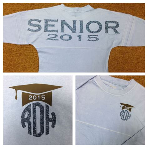 Senior 2015 Graduation Shirt Monogram Shop Personalized Ts