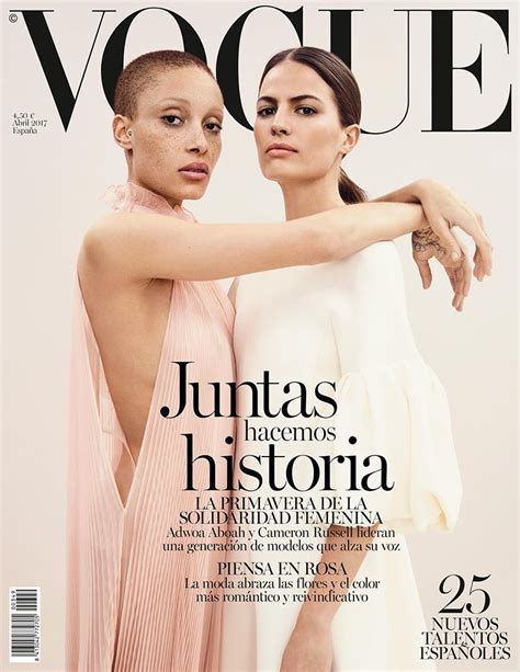 Juntas Hacemos Historia La Primavera De La Solidaridad Femenina En La Portada De Vogue Abril