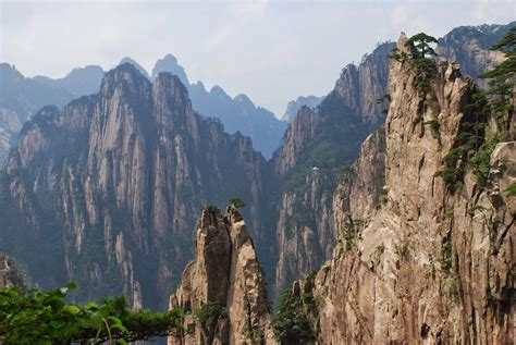 Yellow Mountains In China Must Have Some Spectacular Routes Rclimbing