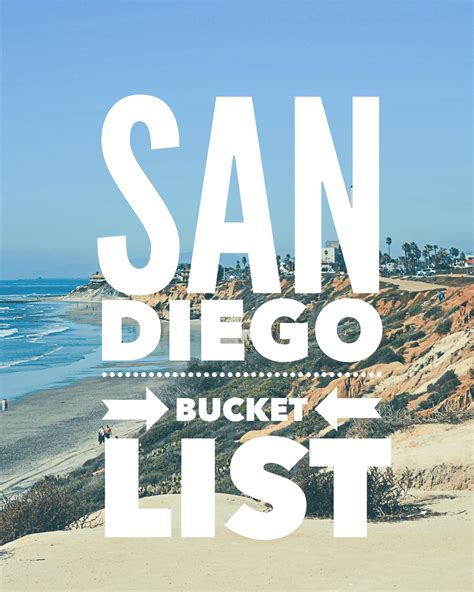 San Diego Bucket List • Jessica Lynn Writes