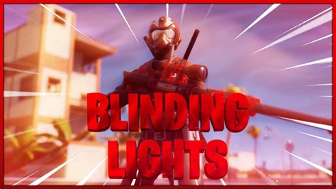 Blinding Lights Fortnite Cinematic Montage Youtube