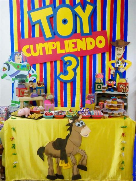 Mesa De Dulces Diseño Toy Story Toy Story Birthday 7th Birthday Bday