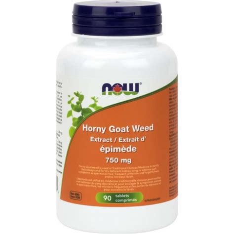 Now Horny Goat Weed 750 Mg 90 Tabs Your Health Food Store And So Much More Old Fashion Foods