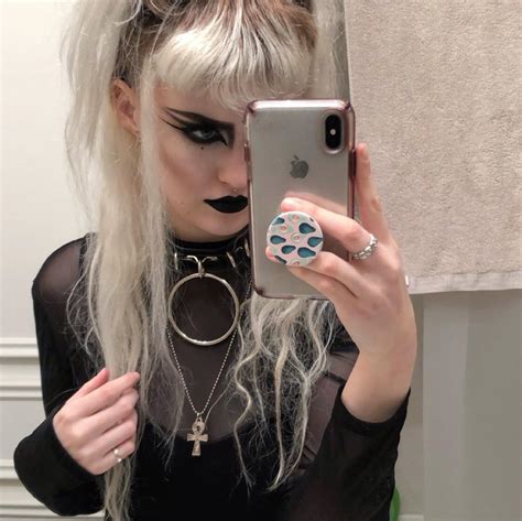 Trad Goth Makeup From Going Out Last Night Went To My Local Goth80s