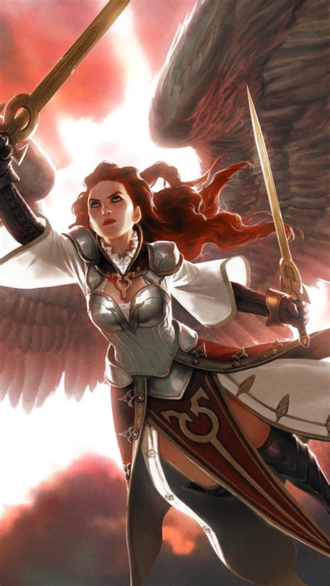 Magic The Gathering Angel Wallpaper Wallpapers With Hd Resolution