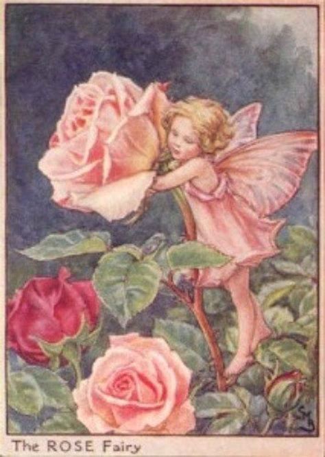 The Rose Fairy Cross Stitch Pattern Pdf Format Etsy Flower Fairies