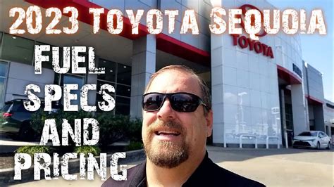 2023 Toyota Sequoia Fuel Mileage And Pricing Released Youtube