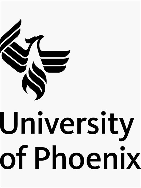 University Of Phoenix Sticker For Sale By Berandalyus Redbubble