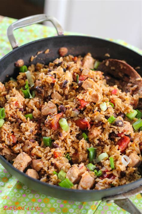 1 teaspoon brown or granulated sugar. No-fuss Black beans, chicken and rice