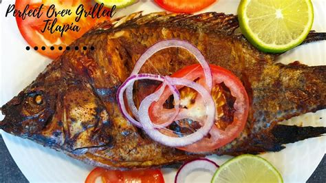 How To Perfectly Grill Tilapia Oven Grilled Tilapia Youtube