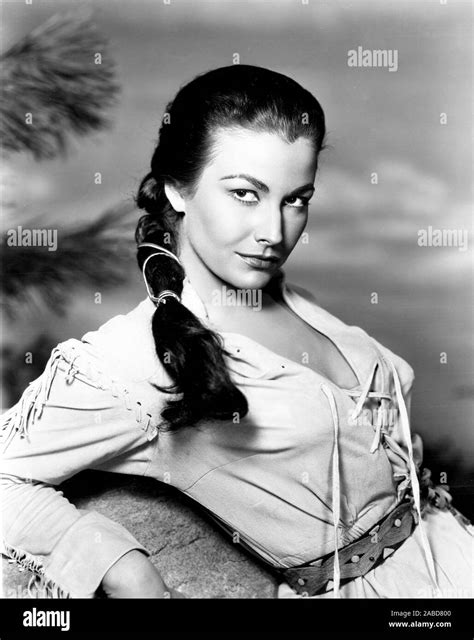 Raw Edge Mara Corday 1956 Stock Photo Alamy