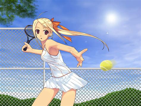 Anime Girls Playing Tennis 2 🎾 Anime Amino
