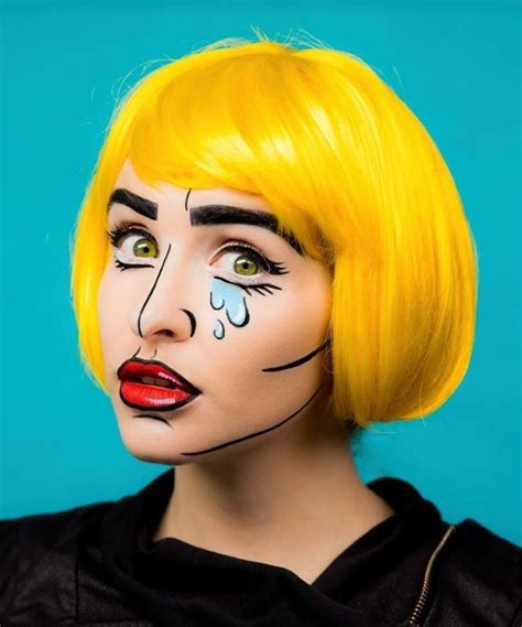 13 Incredibly Easy Halloween Makeup Ideas In 2023 Pop Art Makeup