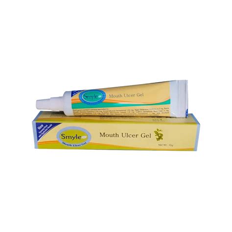 Buy Smyle Tube Of 10 Gm Mouth Ulcer Gel Online And Get Upto 60 Off At