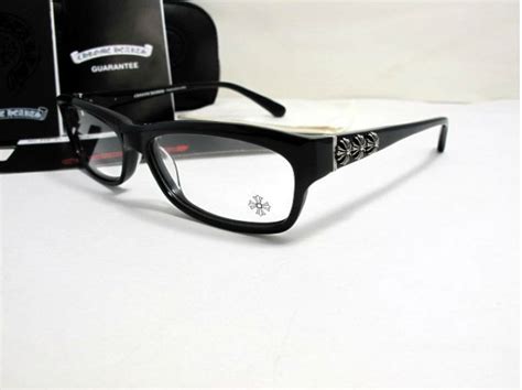 Chrome Hearts Pie At The Y Bk Black Frame Eyeglasses Unisex On Sale Chrome Hearts Black Frame