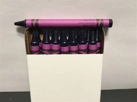 16 Crayola Crayons Blue Violet Bulk 850 Picclick