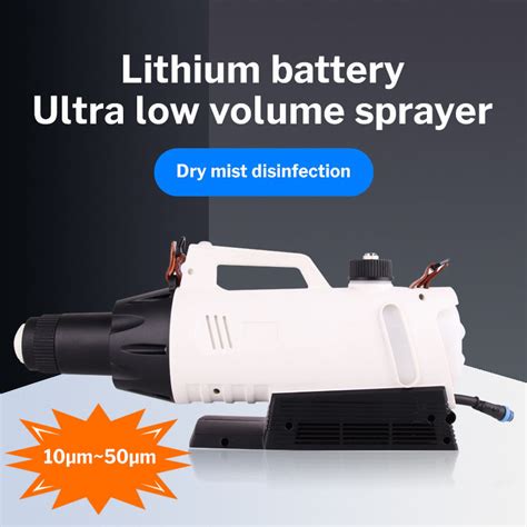 Portable Cold Disinfecting Ulv Cooling Fogger Sprayer Machine For