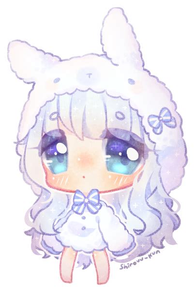 Winter Bun By Shirouu On Deviantart Chibi Drawings