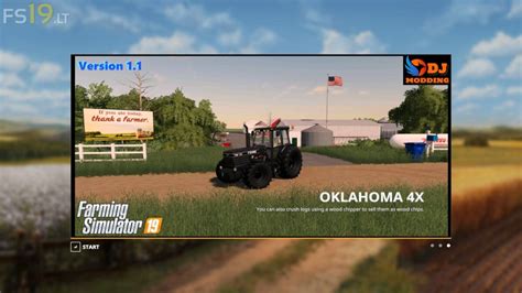 Oklahoma 4x Map V 11 Fs19 Mods Farming Simulator 19 Mods