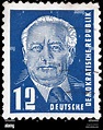 Wilhelm Pieck, President of East Germany, German Democratic Republic ...