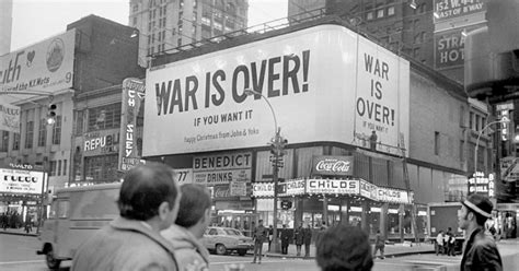 War Is Over If You Want It