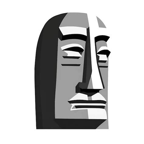 Premium Vector Vector Illustration Of Moai Statue Moai Towering