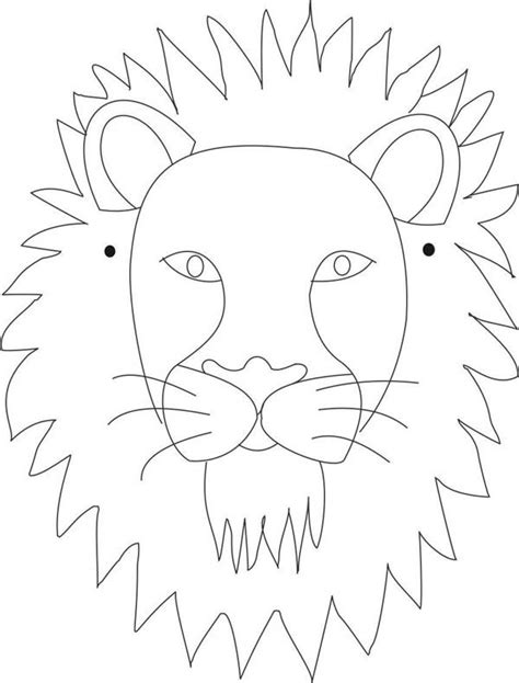 Drucke diese kindermasken ausmalbilder kostenlos aus. Mask, Lion Mask Coloring Page: Lion Mask Coloring PageFull ...