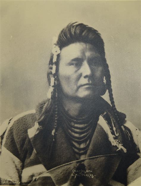 Chief Joseph Nez Perces One Of Most Famous Indian Chiefs Ph