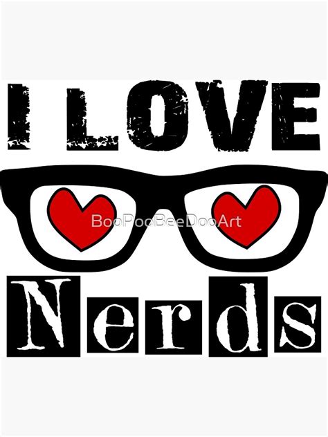 Nerds Poster For Sale By Boopoobeedooart Redbubble