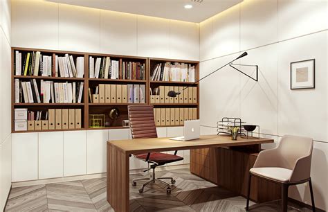 Modern Classic Ceo Office Interior Behance