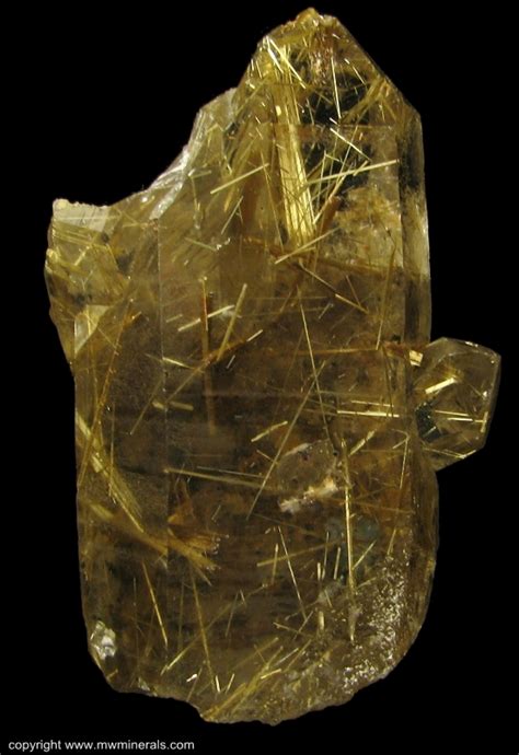 Mineral Specimen 773 Rutilated Quartz From Novo Horizonte Bahia