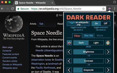 Dark Reader For Chrome Extension Intragaret