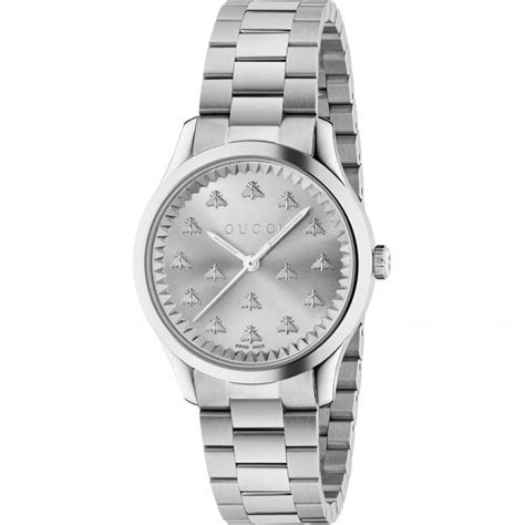 Gucci G Timeless Multibee 32mm Ladies Watch Silver Watches From