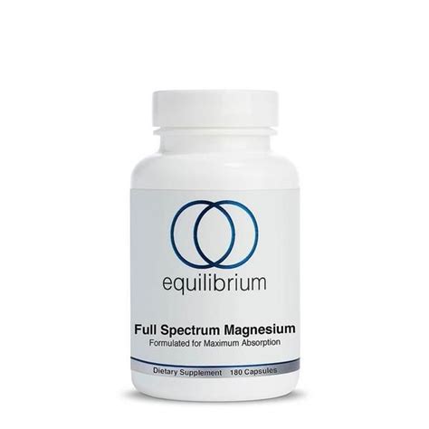 Full Spectrum Magnesium Probiotics Muscle Relaxer Supportive