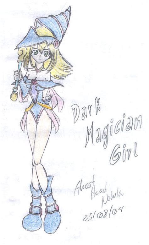 Dark Magician Girl By Ghosthead Nebula On Deviantart